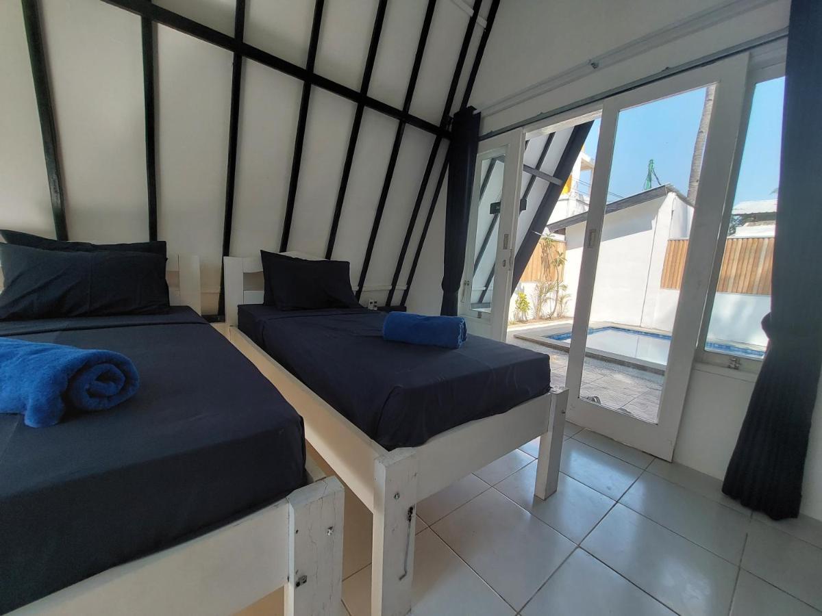 Sanctum Dive Bungalows With Private Pool Gili Trawangan Bagian luar foto